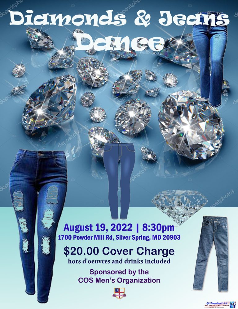 Diamonds & Jeans Dance Flier